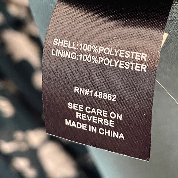 Torrid Off the Shoulder Skater Dress Women's Size 1X Green Floral Bardot Boho - Picture 8 of 10